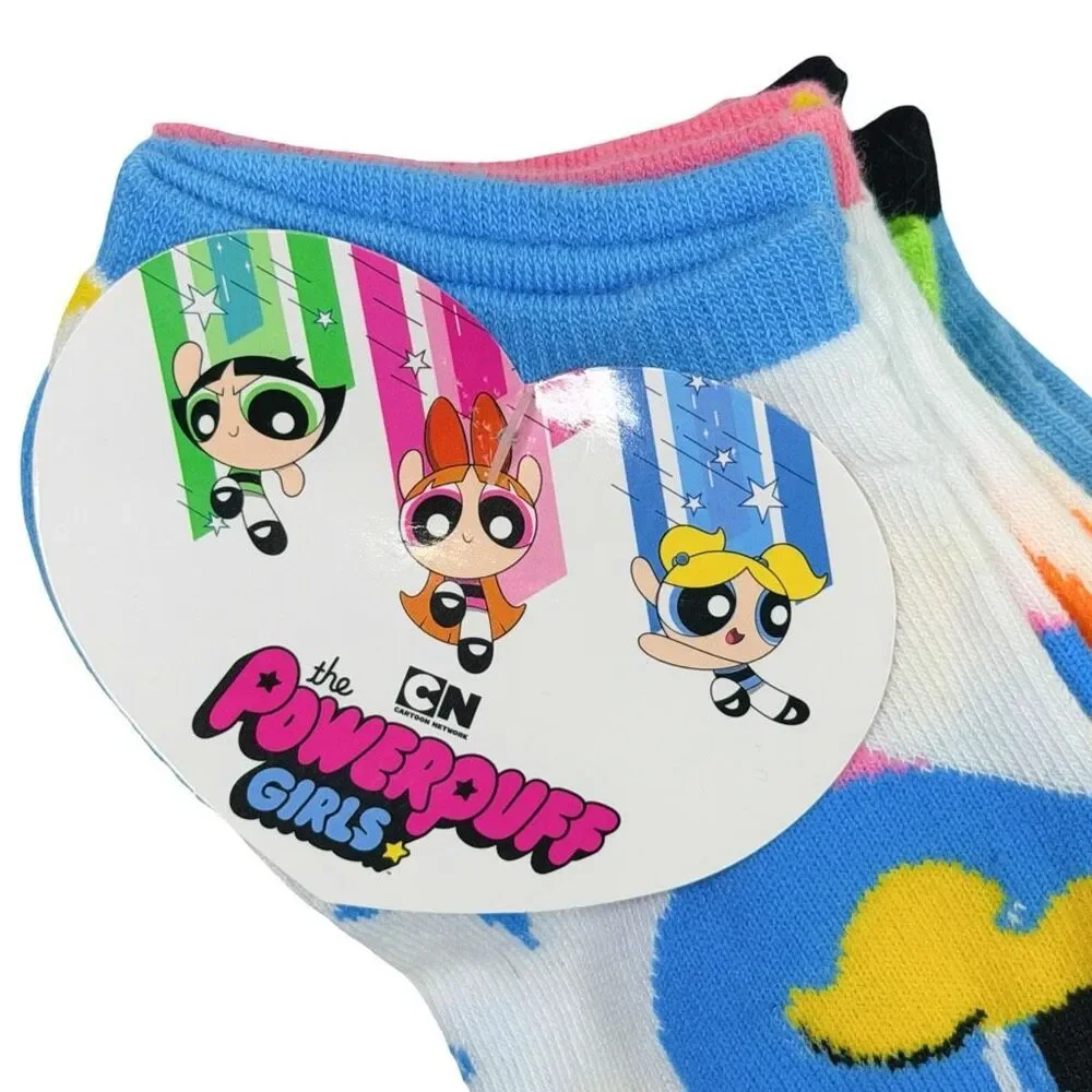 Cartoon Network The PowerPuff Girls Ankle Socks - 5 Pairs